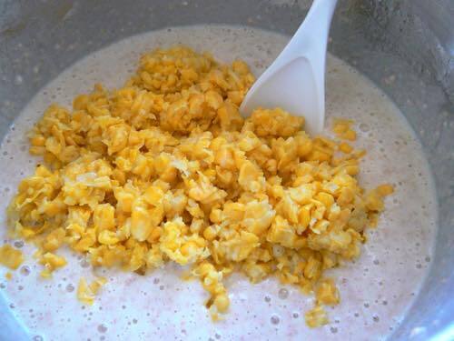 Add Chopped Corn to Muffin Batter