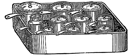 Antique Bain-Marie Illustration