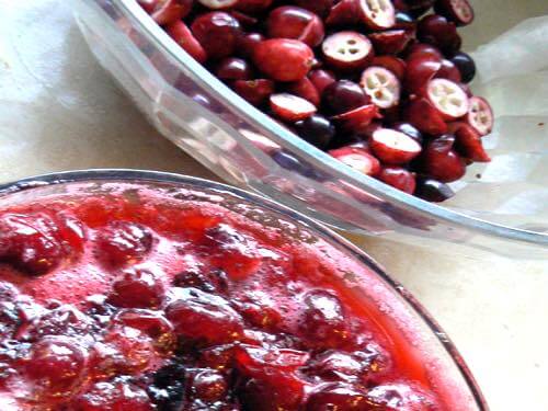 Boiled Cranberries