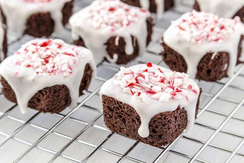 Decorated Chocolate Brownies