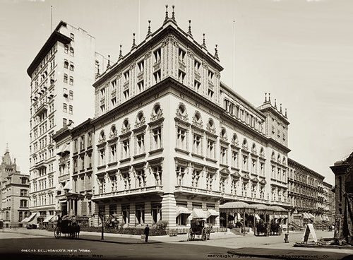 Delmonico's Restaurant, New York City, circa 1903