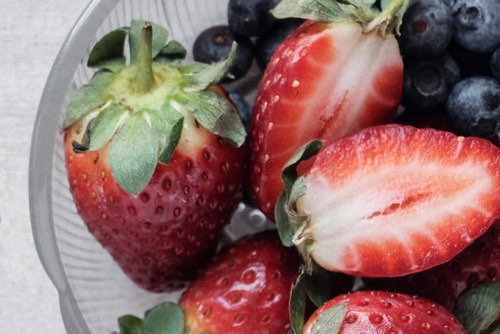 Bowl of Fresh Berries