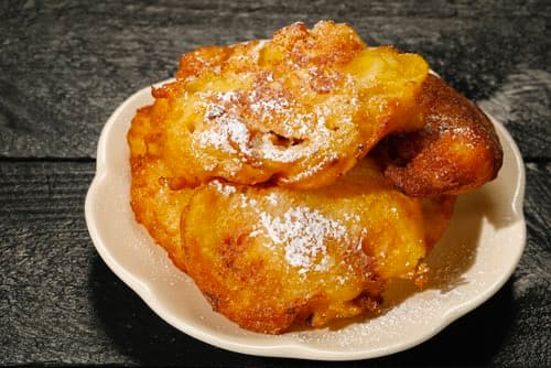 Fruity Fried Donut Treat