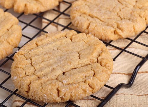 Freshly Baked Peanut Butter Cookies