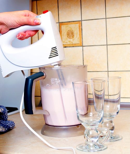 Making Homemade Milkshakes