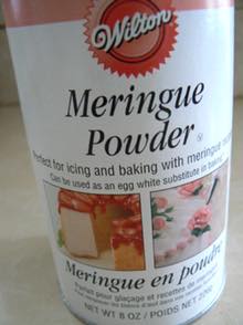 Container of Meringue Powder