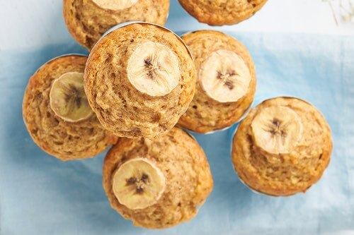 Homemade Banana Muffins