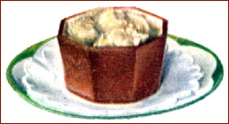 Vintage Onion Souffle