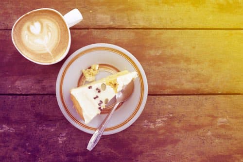 Homemade Pumpkin Cake Served with Icing