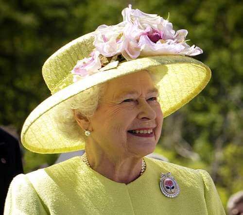 NASA Photograph of HM Queen Elizabeth II