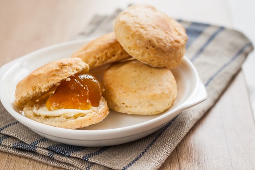 Scottish Scones With Jam