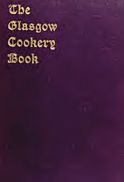 The Glasgow Cookery Book Cover