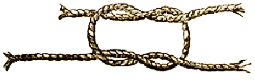 Illustration of the Reefing Knot