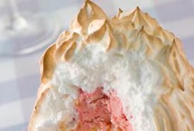 Traditional Baked Alaska Dessert