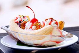 Homemade Banana Split