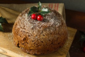 Traditional Figgy Pudding for Christmas