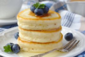 Scottish Drop Scones With Berries