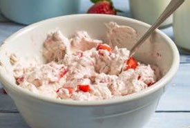 Bowl of Homemade Ice Cream