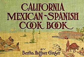 Cover of California Mexican Spanish Cook Book