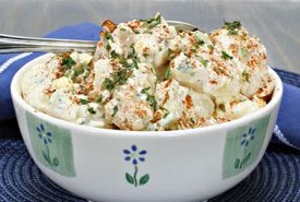 Bowl of Homemade Potato Salad