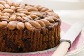 Traditional Scottish Dundee Cake