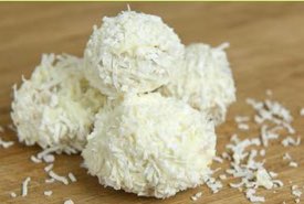 Snowball Cookies with Coconut