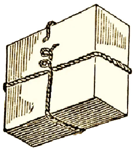 Illustration of a Parcel Knot