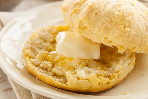 Homemade Buttermilk Biscuit with Butter