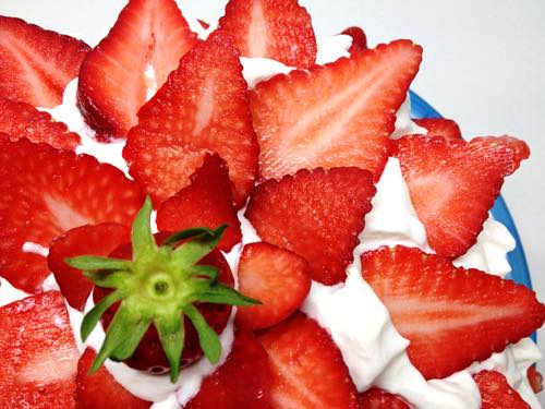 Get this Chinese bakery style cake recipe. Assemble a three layer dessert cake combining egg custard, chocolate mousse, real whipped cream, and fresh fruits. 