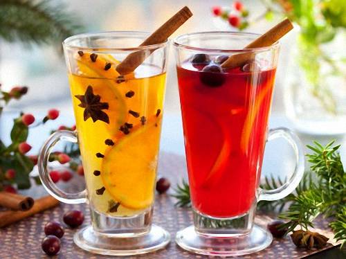 Get Grandma's non alcoholic Christmas punch recipes. Enjoy colorful easy-to-prepare holiday beverages with refreshing flavors that the entire family can enjoy.