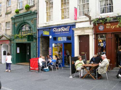 The ClamShell Fish & Chip Shop, Royal Mile, Edinburgh