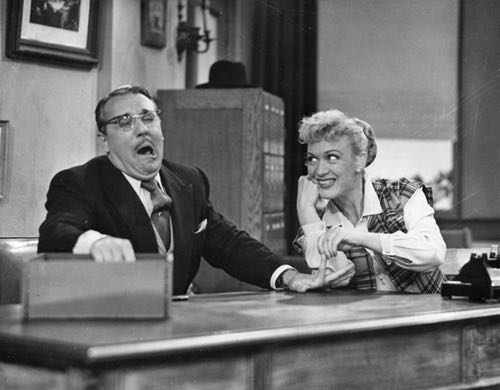 Gale Gordon and Eve Arden, Stars of TV Sitcom Our Miss Brooks