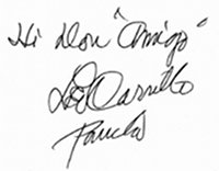 Leo Carrillo (Pancho) Autograph