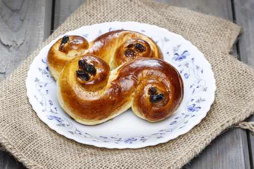 Lussekatter or Lucia Buns