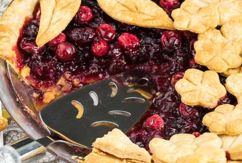 Cranberry Mock Cherry Pie