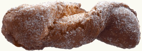 Old Fashioned Cruller Rolled in Sugar