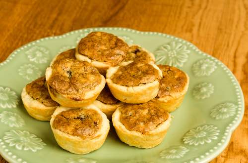 Plateful of Pecan Tassies