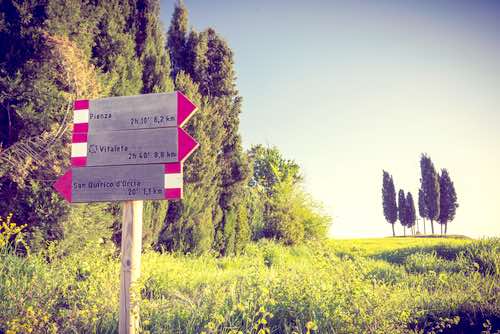 Pienza in Tuscany, Italy