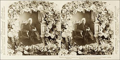 Queen Victoria Stereoscopic Portrait