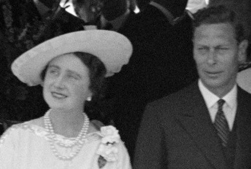 Queen Elizabeth and King George VI