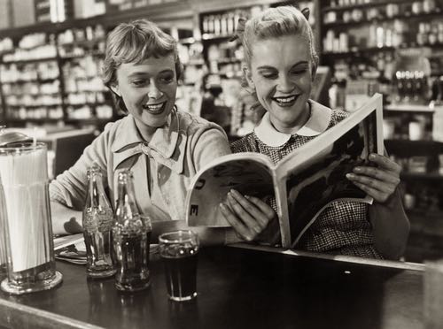 What was an old fashioned soda fountain like? Let's look at these historical photos. You might even want to set up your own home soda fountain for fun.