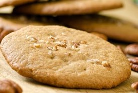 Butter Pecan Cookies with Chopped Pecans