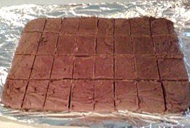 Tray of Homemade Fantasy Fudge