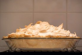 Homemade Butterscotch Meringue Pie