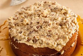 German Chocolate Cake With Coconut Pecan Frosting