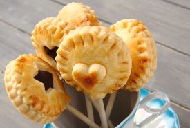 Homemade Pie Pops on Sticks