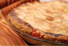 Strawberry Pie with Top Crust