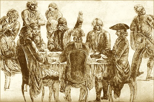 Voltaire with Friends